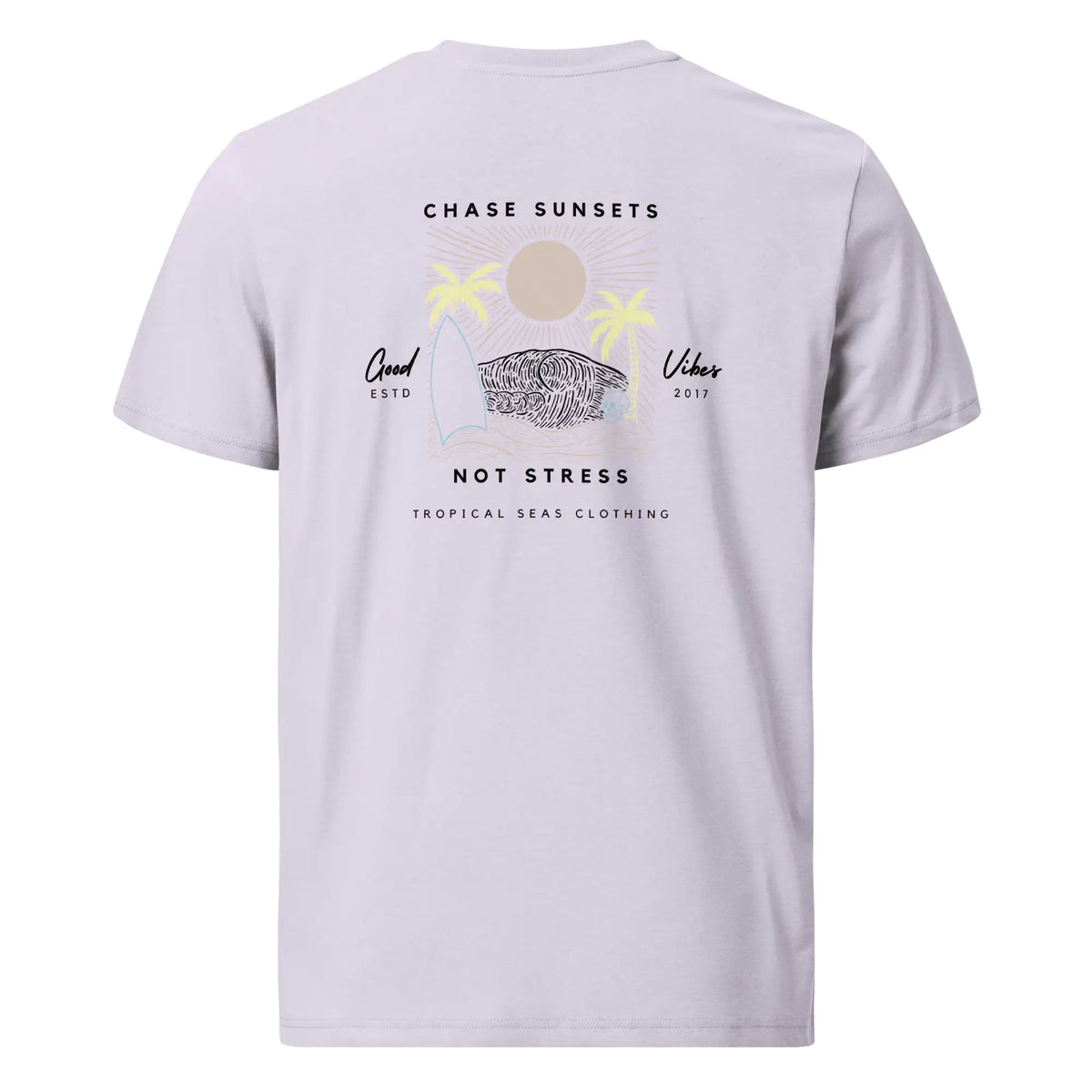CHASE SUNSETS
ORGANIC COTTON T-SHIRT