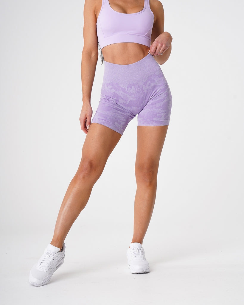 Seamless CamoFit™ 
High-Waisted Women's Workout Shorts