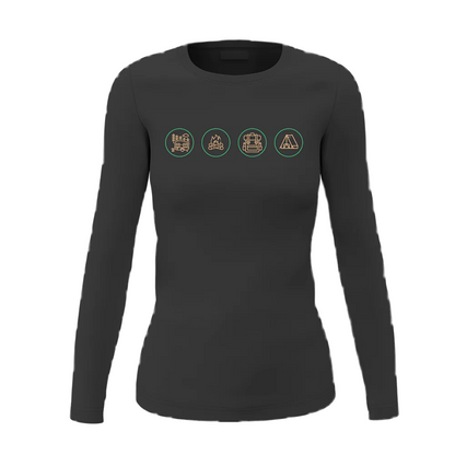 CAMP LIFE EDITION 
Women’s Long Sleeve Adventure Tee