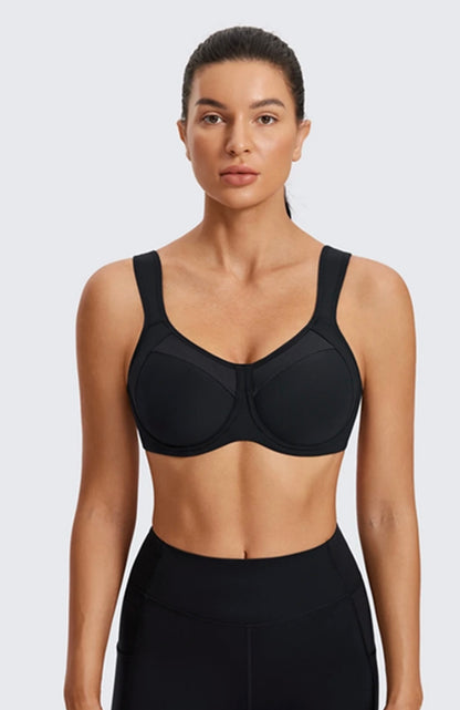 WOMEN'S HIGH-IMPACT UNDERWIRE SPORTS BRA