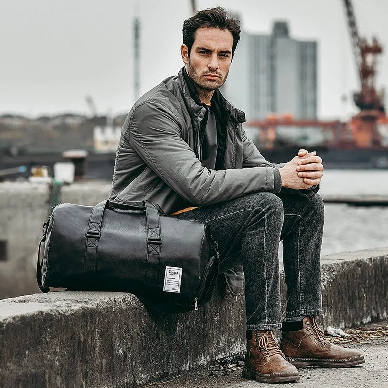 Classic Carryall 
Everyday Leather Gym Bag
