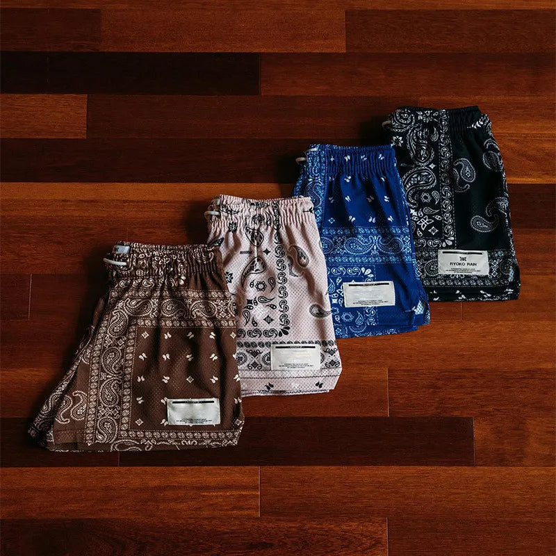 StreetBall™ Series
Men's Paisley Print Basketball Shorts