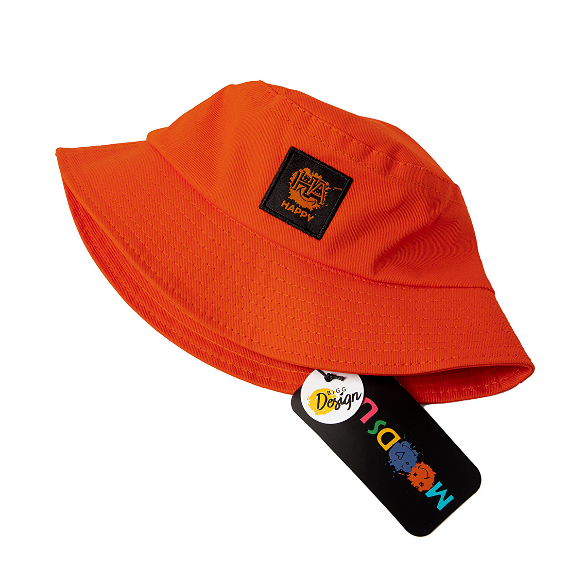 Moods Up HAPPY Bucket Hat 
'Orange'
