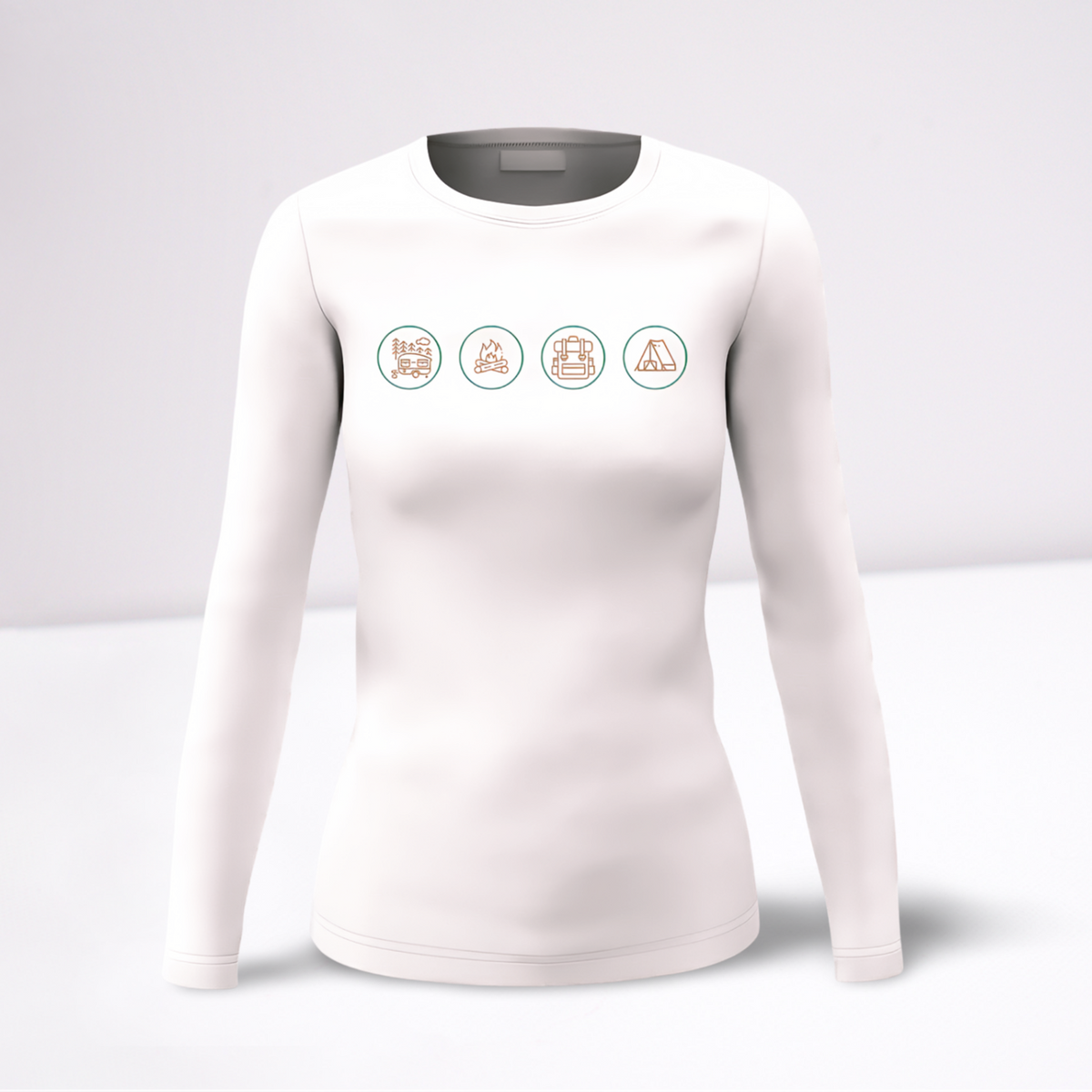 CAMP LIFE EDITION 
Women’s Long Sleeve Adventure Tee