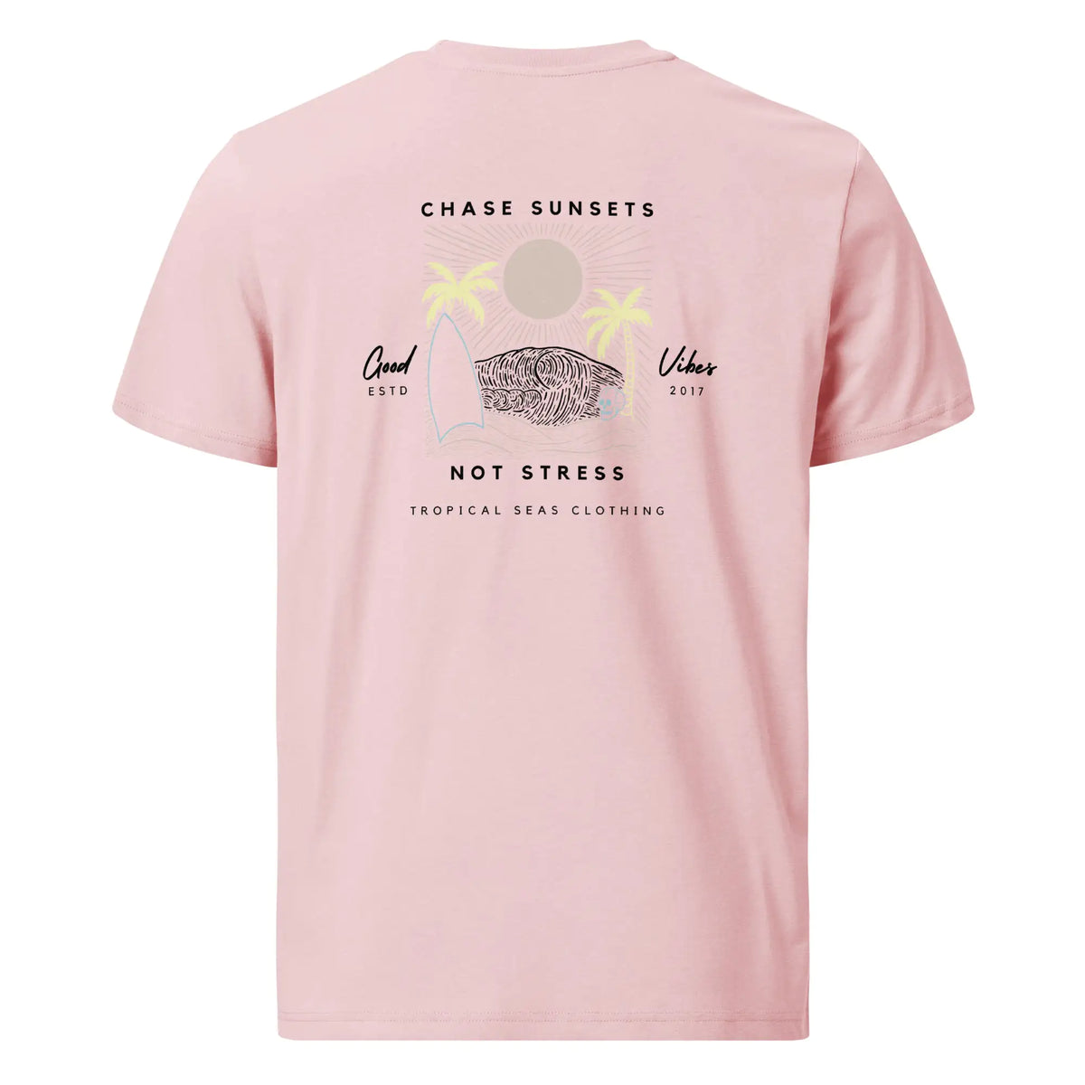 CHASE SUNSETS
ORGANIC COTTON T-SHIRT