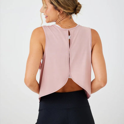 Summer Breeze Collection 
Women's Breathable Racerback Gym Vest