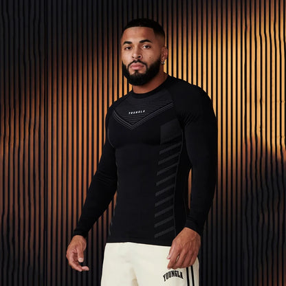 ATHLETIC ESSENTIAL 
Men's Performance Long-Sleeve T-Shirt