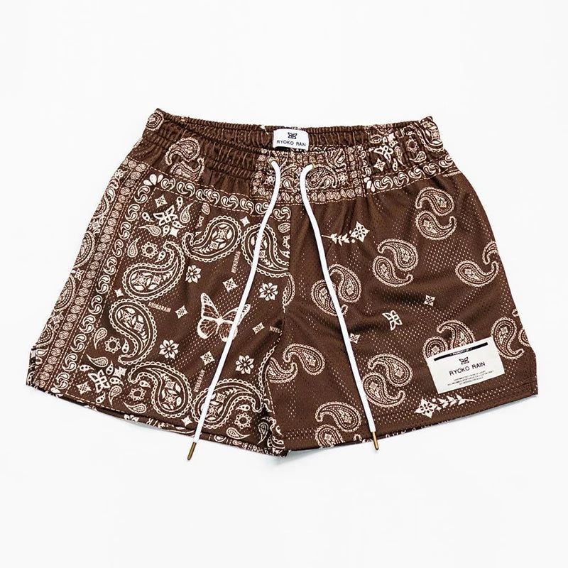 StreetBall™ Series
Men's Paisley Print Basketball Shorts