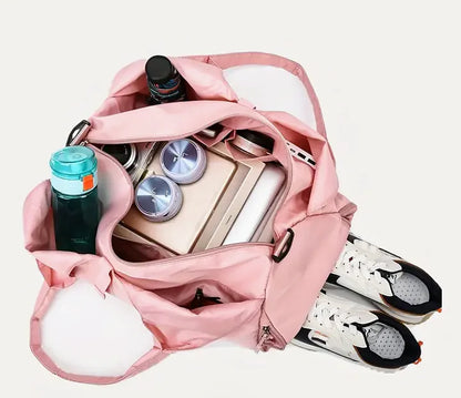 ChicYoga Mat Bag 
'Pink Fitness'