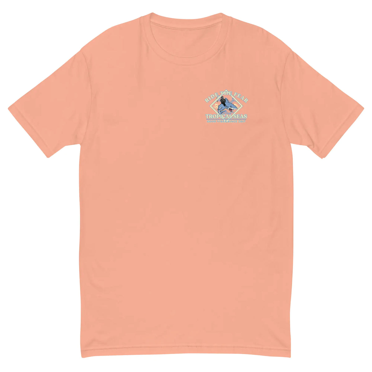 Men's Ride the Fear Shark T-shirt
