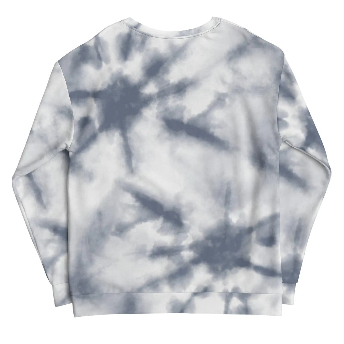GREY TIE-DYE VIBE TROPICAL SWEATSHIRT 
'SMOKEY HUE'